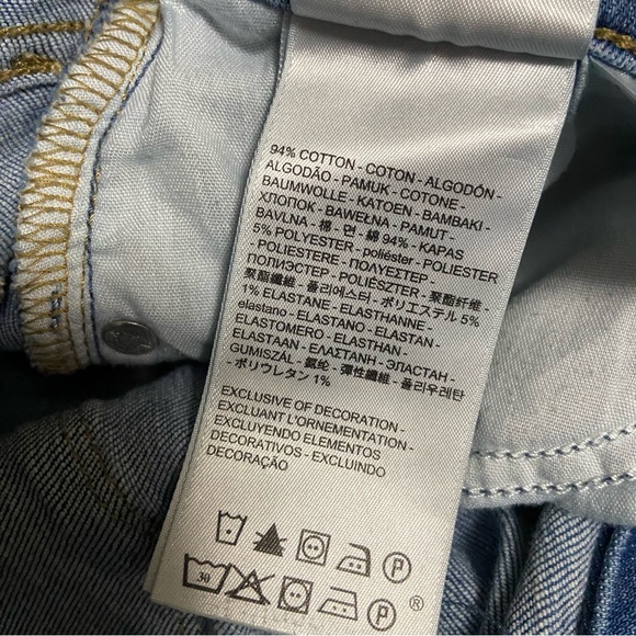 Levi’s 712 Slim Medium Washed Jeans Blue - Picture 14 of 15